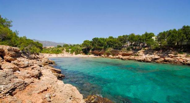 Apt. Con Piscina Interior En La Playa Alguer L'Ametlla de Mar Exteriör bild
